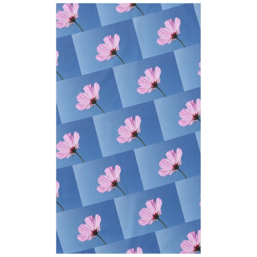 Roze bloemblaadjes tafelkleed (Voorkant)