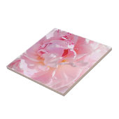 roze bloemblaadjes tegeltje (Zijkant)
