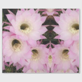 Roze bloemblaadjes van de woestijn cadeaupapier (Vlak)