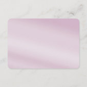 Roze Bloemblad Detail Behuizing Kaart (Achterkant)