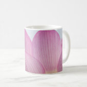 Roze Bloemblad Macro Fotografie Mok (Voorkant rechts)
