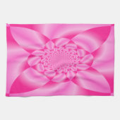 Roze Bloemblad Theedoek (Horizontaal)