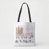 Roze Bloemboek Liefhebbers Bookish Reading Canvas  Tote Bag (Voorkant)