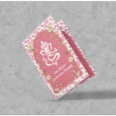 Roze Bloemboog Lijst Indiase bruiloft