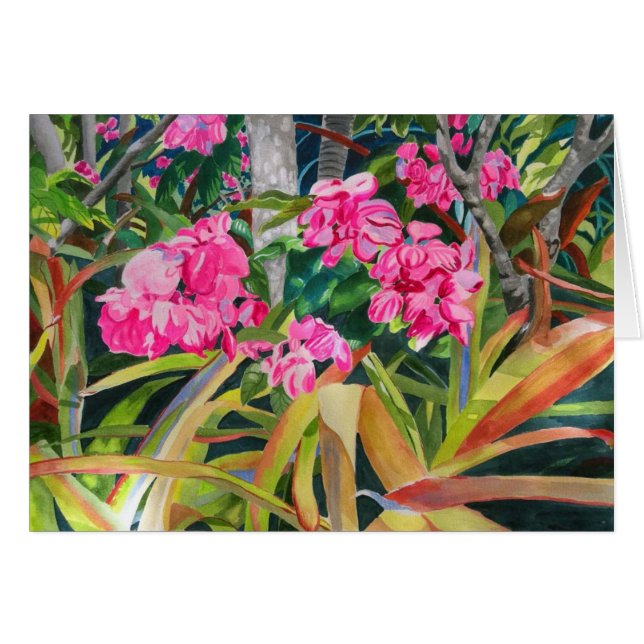 Roze bloemen (Voorkant Horizontaal)