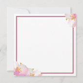 Roze bloemen (Achterkant)