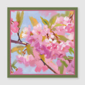 Roze bloemen (Voorkant)