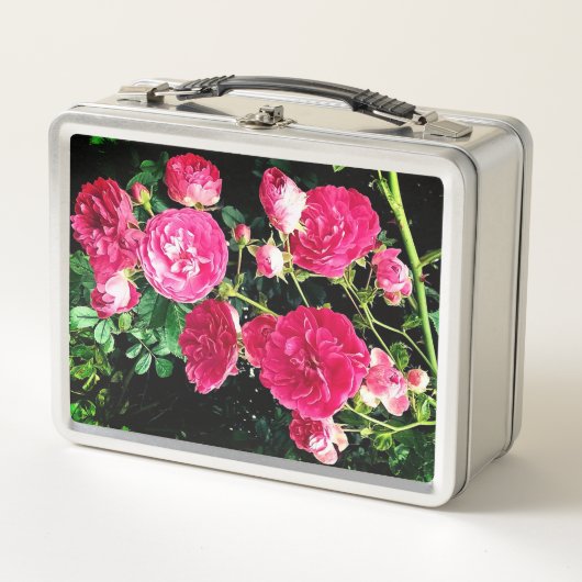 Roze bloemen (Voorkant)