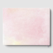 Roze Bloemen 15e verjaardag Qunceanera Gastenboek (Achterkant)