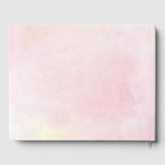 Roze Bloemen 15e verjaardag Qunceanera Gastenboek (Achterkant)