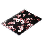 Roze Bloemen #4250 Notitieboek (Linkerzijde)