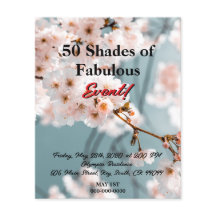 Roze Bloemen 50 tinten van Fabulous