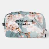 Roze Bloemen 50 tinten van Fabulous Toilettasje (Voorkant)