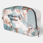 Roze Bloemen 50 tinten van Fabulous Toilettasje (Rechterhoek)