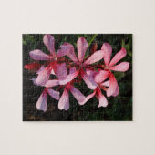Roze Bloemen 8x10 Fotopuzzel met geschenkdoos Legpuzzel (Horizontaal)