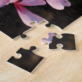 Roze Bloemen 8x10 Fotopuzzel met geschenkdoos Legpuzzel (Zijkant)