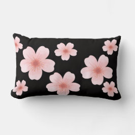 Roze Bloemen Abstracte Decoratie Kussensloop Kussen