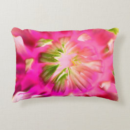 Roze bloemen AfdrukAccent Pillow Accent Kussen