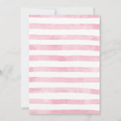 Roze Bloemen Ananas Aloha Luau Verjaardag Kaart (Achterkant)