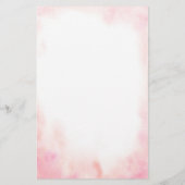 Roze Bloemen Baby shower Tea Party Baby Bingogame (Achterkant)