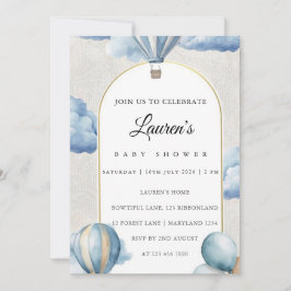 Roze bloemen baby shower uitnodiging | Meisje baby
