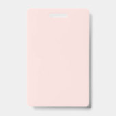 Roze bloemen badge (Achterkant)