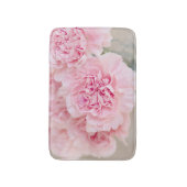 Roze bloemen badmat (Voorkant Verticaal)