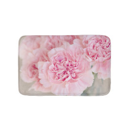 Roze bloemen badmat