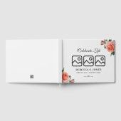 Roze Bloemen begrafenis Gastenboek (Volledig)