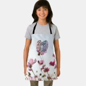 Roze Bloemen Beste Mam Ooit Gelukkige Moederdag Schort (Insitu)