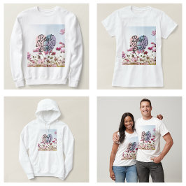 Roze Bloemen Beste Mam Ooit Gelukkige Moederdag T-shirt