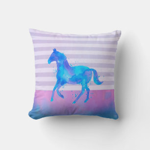 Roze bloemen bevestigen het griepachtige patroon o kussen