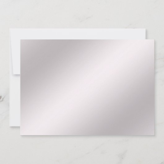 Roze  Bloemen Bewaar de datum Save The Date (Achterkant)