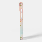 Roze bloemen, bloeiende bloemen Case-Mate iPhone case (Achterkant / Links)