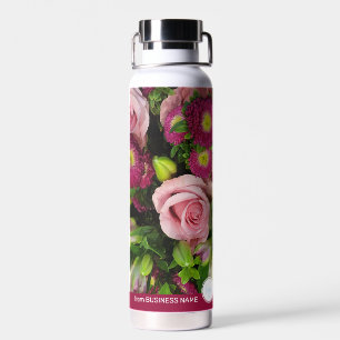 ROZE BLOEMEN BLOEMEN BEDRIJF EIGEN LOGO BUSINESS C WATERFLES