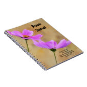  Roze Bloemen Bloemen Bloemen Gebed Tijdschrift No Notitieboek (Rechterzijde)