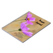  Roze Bloemen Bloemen Bloemen Gebed Tijdschrift No Notitieboek (Linkerzijde)