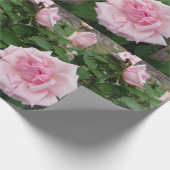 Roze bloemen bloemen bloemtuin Verpakking Cadeaupapier (Hoek)