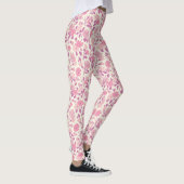  Roze Bloemen Bloemen Floral Art Leggings (Rechts)