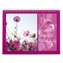Roze bloemen bloemen natuur prettige feestdagen de kalender