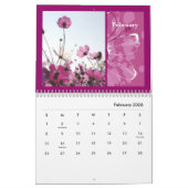 Roze bloemen bloemen natuur prettige feestdagen de kalender (Feb 2026)