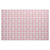 ROZE BLOEMEN BLOEMEN STOF (Yard (91,4 cm))