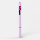 Roze bloemen, bloempatroon, patroon van bloemen Case-Mate iPhone case (Achterkant/rechts)