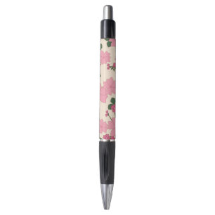 Roze bloemen, bloempatroon, patroon van bloemen pen