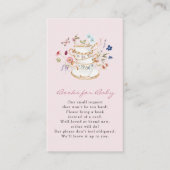 Roze Bloemen Boeken Kaart (Voorkant)