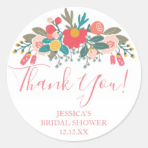 Roze Bloemen Boeket Dank u