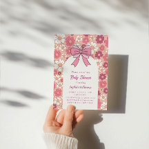 Roze Bloemen Boog Baby shower – Meisje Baby shower