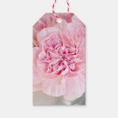 Roze bloemen cadeaulabel (Voorkant)