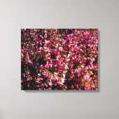  roze bloemen canvas afdruk (Voorkant)