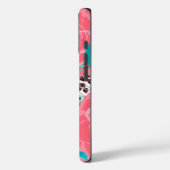 roze bloemen Case-Mate iPhone case (Achterkant / Links)